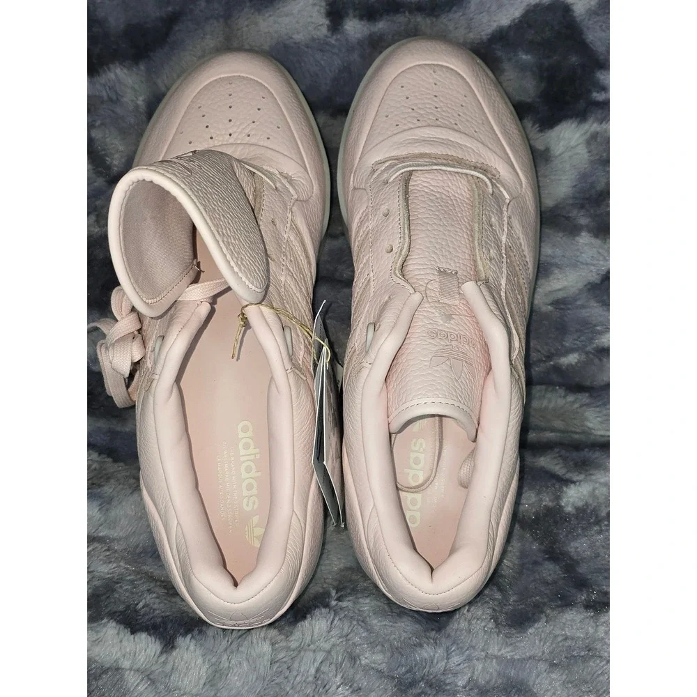 NWT Adidas Rivalry Lux Low Pink Leather Sneakers Men's‎ Size 12
